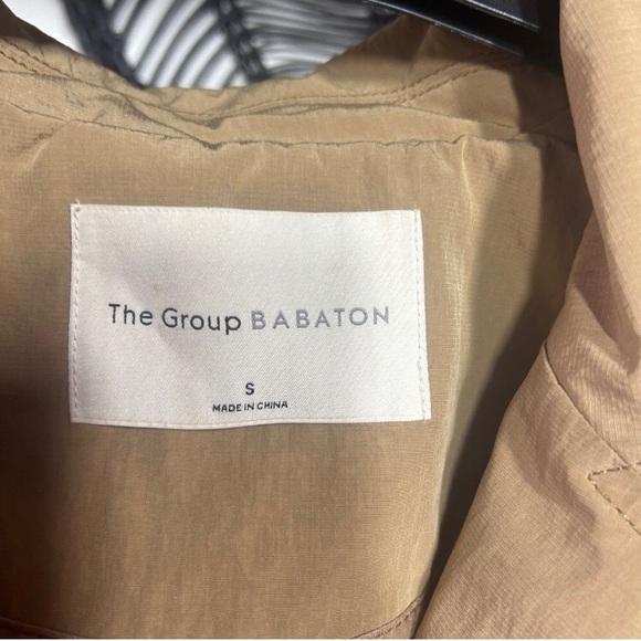 Small - Babaton Oversized Waterproof Trench (Shortened) - Picture 6 of 7